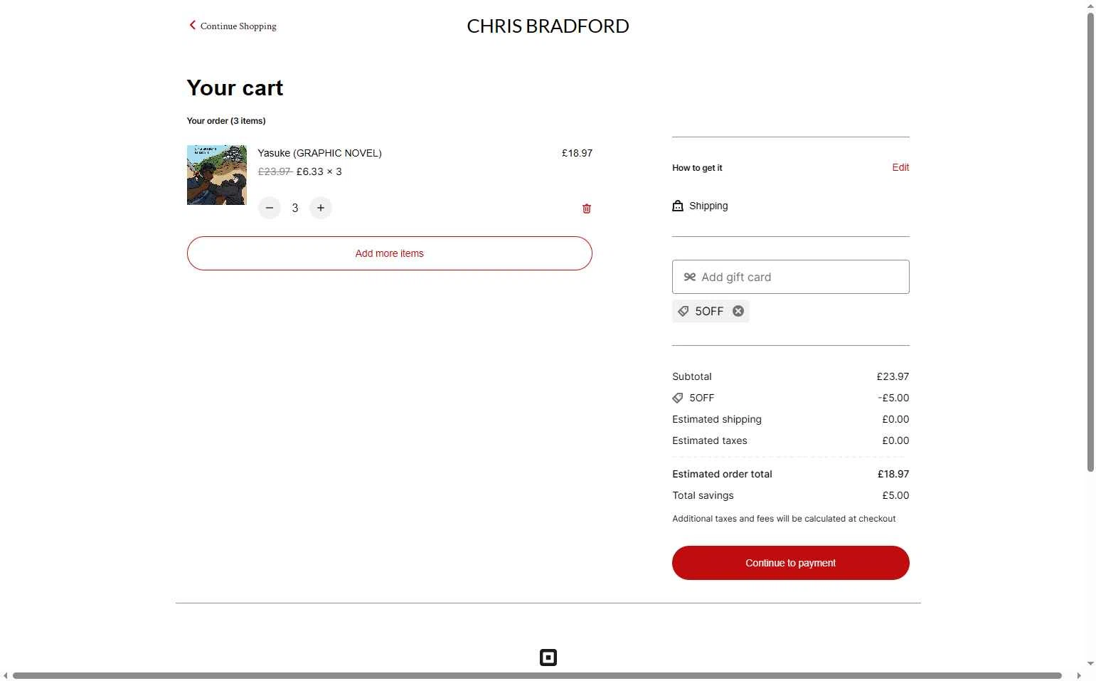 Skyn Studio checkout page showing Skyn Studio promo code box | Screenshot taken by SimplyCodes community member on Aug 8, 2025