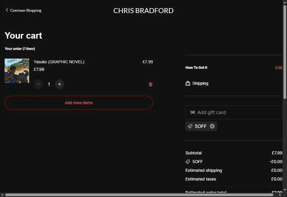 Skyn Studio checkout page showing Skyn Studio promo code box | Screenshot taken by SimplyCodes community member on May 13, 2025
