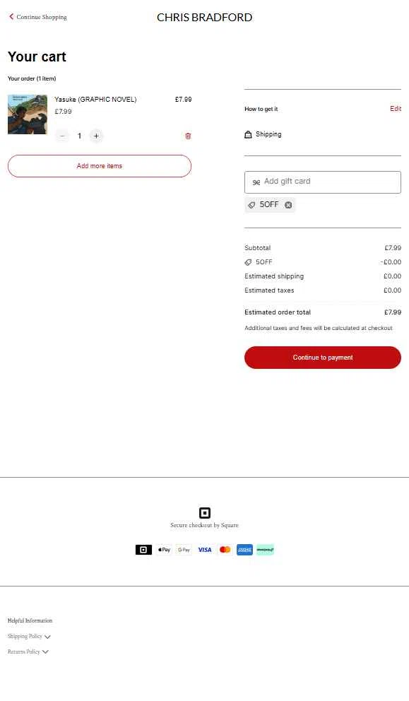 Skyn Studio checkout page showing Skyn Studio promo code box | Screenshot taken by SimplyCodes community member on Sep 6, 2025