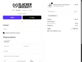 SLACKER15 coupon verification screenshot