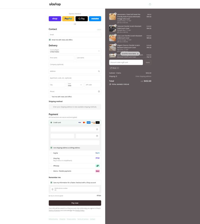 Slashop checkout page showing Slashop discount code box | Screenshot taken by SimplyCodes community member on Sep 4, 2025
