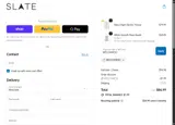 Slate Flosser coupon verification screenshot