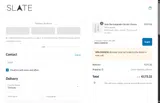Slate Flosser coupon verification screenshot