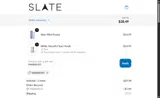 Slate Flosser coupon verification screenshot
