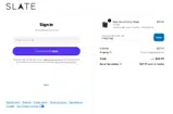 Slate Flosser coupon verification screenshot