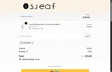 S.Leaf coupon verification screenshot