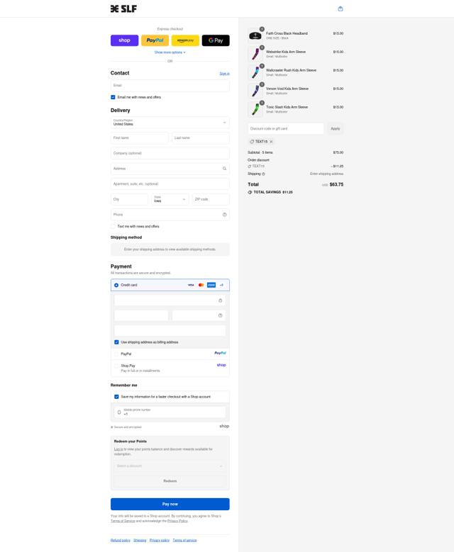 Sleefs checkout page showing Sleefs discount code box | Screenshot taken by SimplyCodes community member on Sep 12, 2025