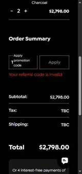 TAXDAY2026 coupon verification screenshot