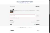 Sleep Outfitters coupon verification screenshot