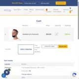 SleepQuest Online Store coupon verification screenshot