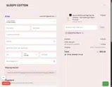 Sleepy Cotton coupon verification screenshot