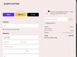 Sleepy Cotton coupon verification screenshot