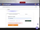 SLIDEUPLIFT-20OFF coupon verification screenshot