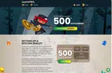 WELCOME500 coupon verification screenshot