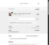 MOTIONMELISSA coupon verification screenshot