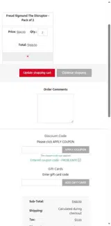 Small Batch Cigar coupon verification screenshot