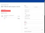 JULY4 coupon verification screenshot