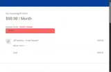 FEAST coupon verification screenshot
