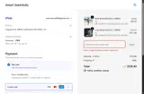WELCOME coupon verification screenshot