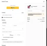 Smash Foods coupon verification screenshot