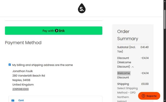 Smidge checkout page showing Smidge discount code box | Screenshot taken by SimplyCodes community member on Jul 22, 2025
