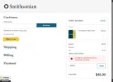 BOOKS coupon verification screenshot