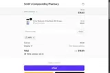 Smith's Pharmacy coupon verification screenshot
