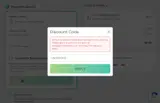 LINDYBOP25 coupon verification screenshot