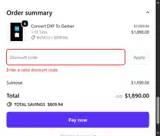 FEB150SAVE coupon verification screenshot