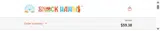 SNACKS10 coupon verification screenshot