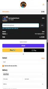 Snake River Cichlids coupon verification screenshot