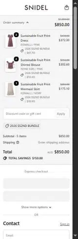 ENJOYSN30 coupon verification screenshot