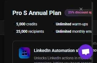 Snovio checkout page showing Snovio promo code box | Screenshot taken by SimplyCodes community member on Oct 16, 2025