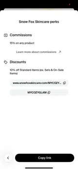 MYCOZYGLAM coupon verification screenshot