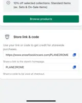 PLANE2ROME coupon verification screenshot