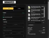 SNOWSHRED coupon verification screenshot