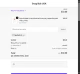 SAVENOX10 coupon verification screenshot