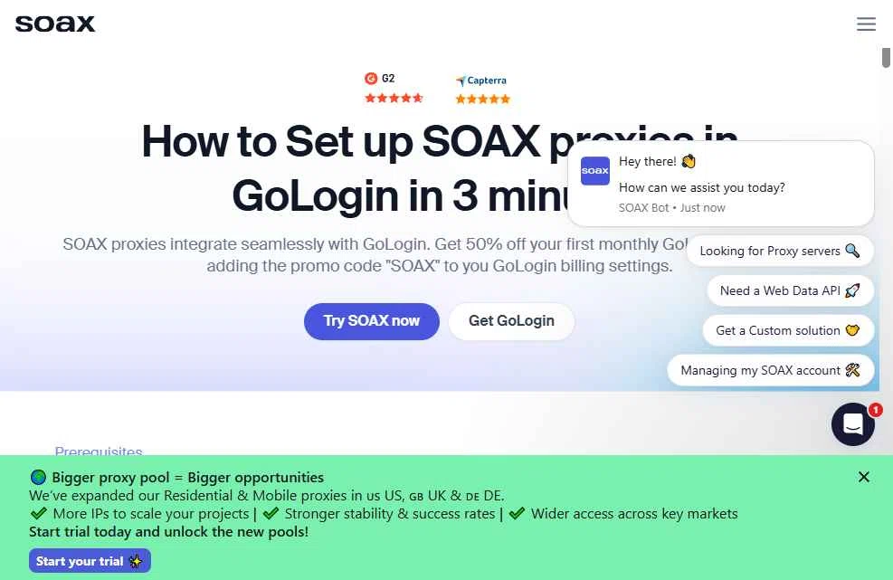 SOAX checkout page showing SOAX coupon code box | Screenshot taken by SimplyCodes community member on Dec 19, 2025