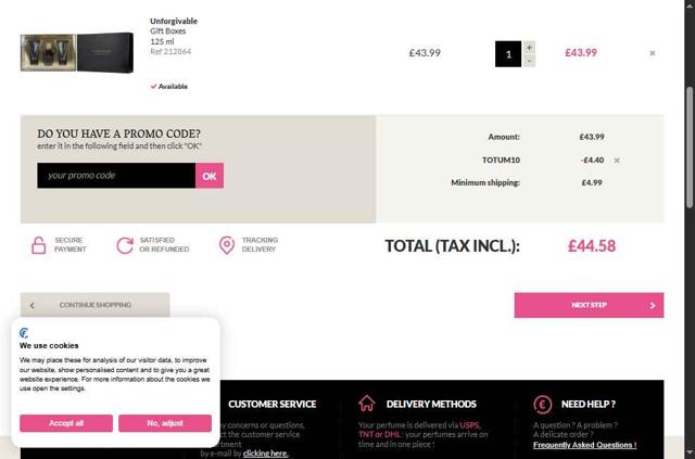 Sobelia checkout page showing Sobelia promo code box | Screenshot taken by SimplyCodes community member on Aug 28, 2025