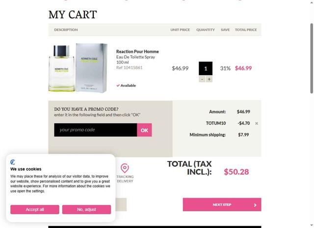 Sobelia checkout page showing Sobelia promo code box | Screenshot taken by SimplyCodes community member on May 16, 2025