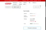 WELCOME10 coupon verification screenshot