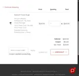 SOLANO20 coupon verification screenshot