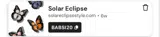 Solar Eclipse coupon verification screenshot