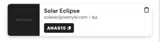 Solar Eclipse coupon verification screenshot