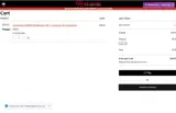 caster coupon verification screenshot