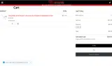 caster coupon verification screenshot