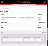 rider coupon verification screenshot