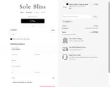 Sole Bliss coupon verification screenshot