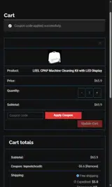 topnotchcutit coupon verification screenshot