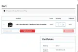 DISCOUNT coupon verification screenshot